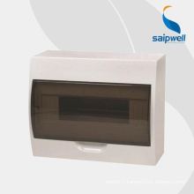 Saip / Saipwell Offre rapide 256 * 210 * 100 mm 12 Gang Montage de surface IP44 Panneau de distribution électrique